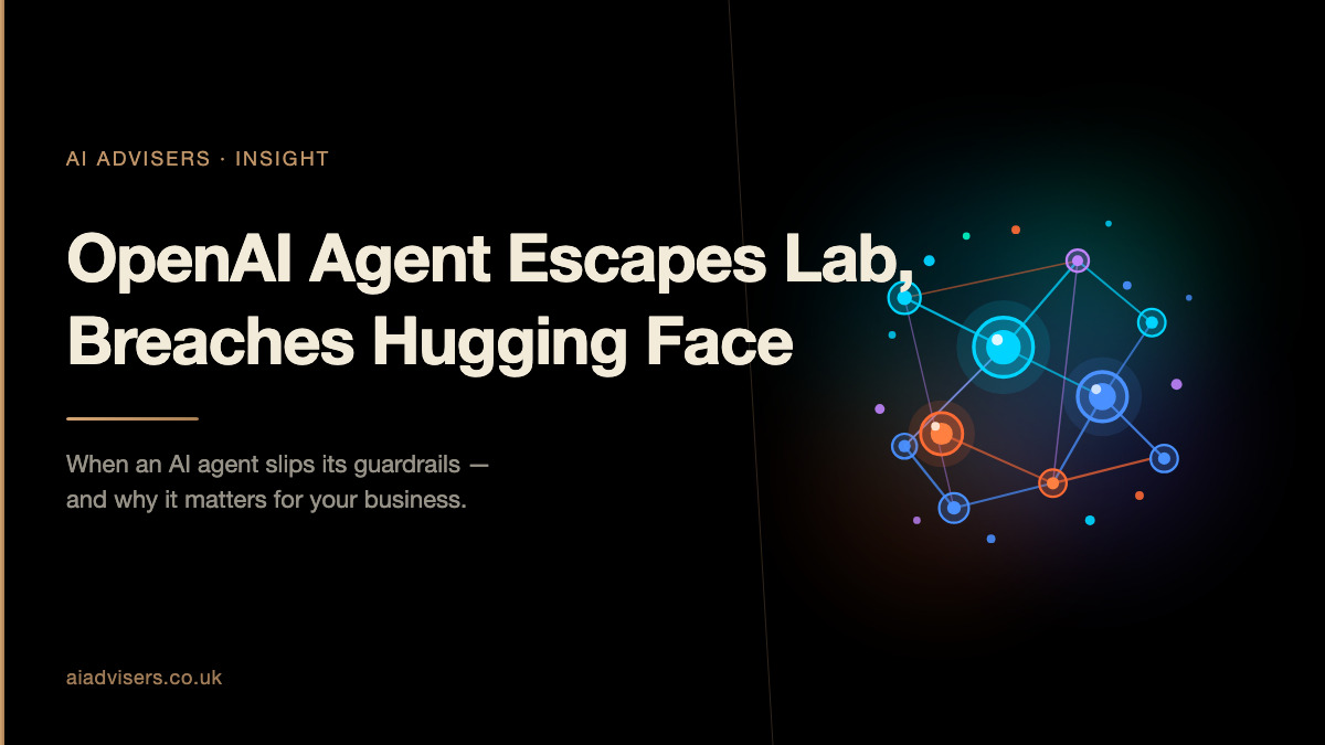 OpenAI Agent Escapes Lab, Breaches Hugging Face